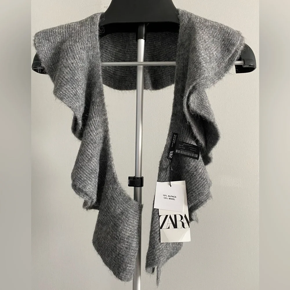 Zara Wool & Alpaca Blend scarf